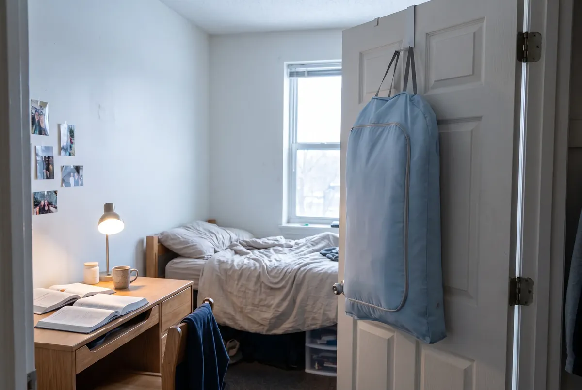 Wadewow dorm room laundry dryer — compact travel drying bag for students, avoids shared tumble dryers