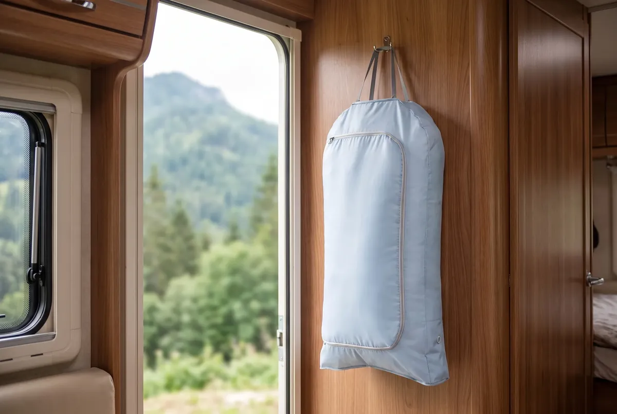 Wadewow portable clothes dryer for RV camping — off-grid laundry solution using your existing hair dryer